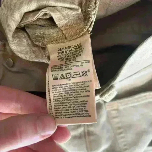 🔥 GAP CHEEKY STRAIGHT HIGH  RISE - Picture 4 of 6